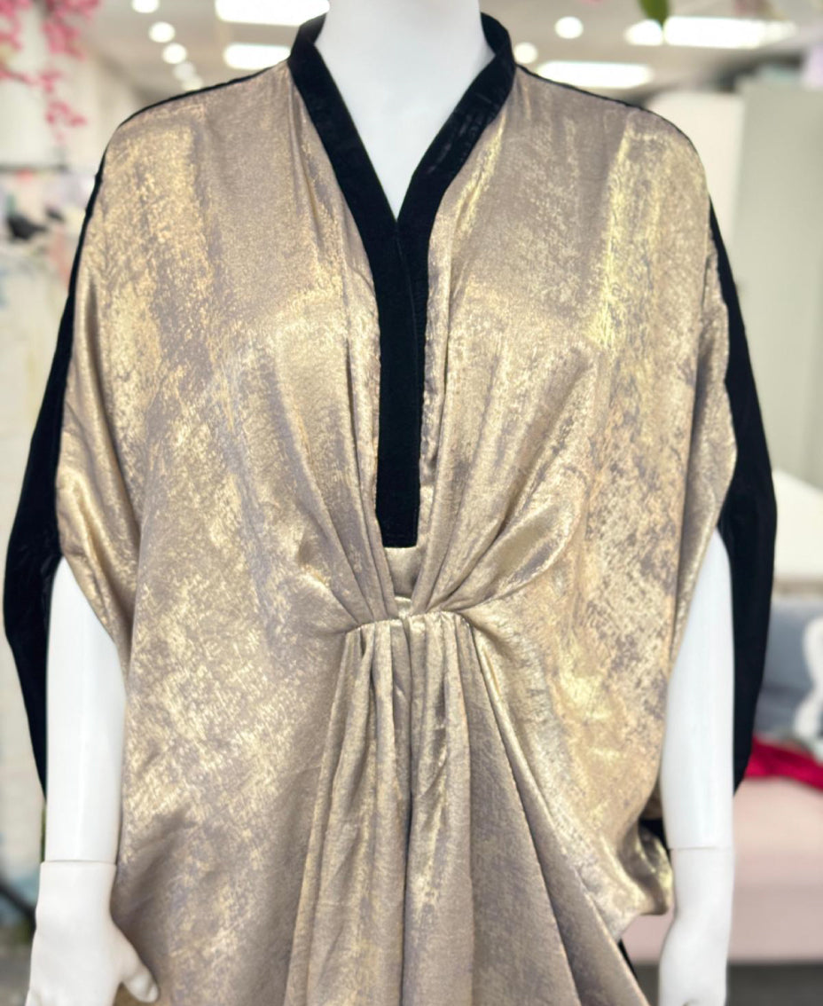 Gold Mirage Kaftan
