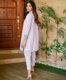 Lavender Bloom Chikankari