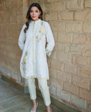 Chikankari Co-Ord Set - Ivory