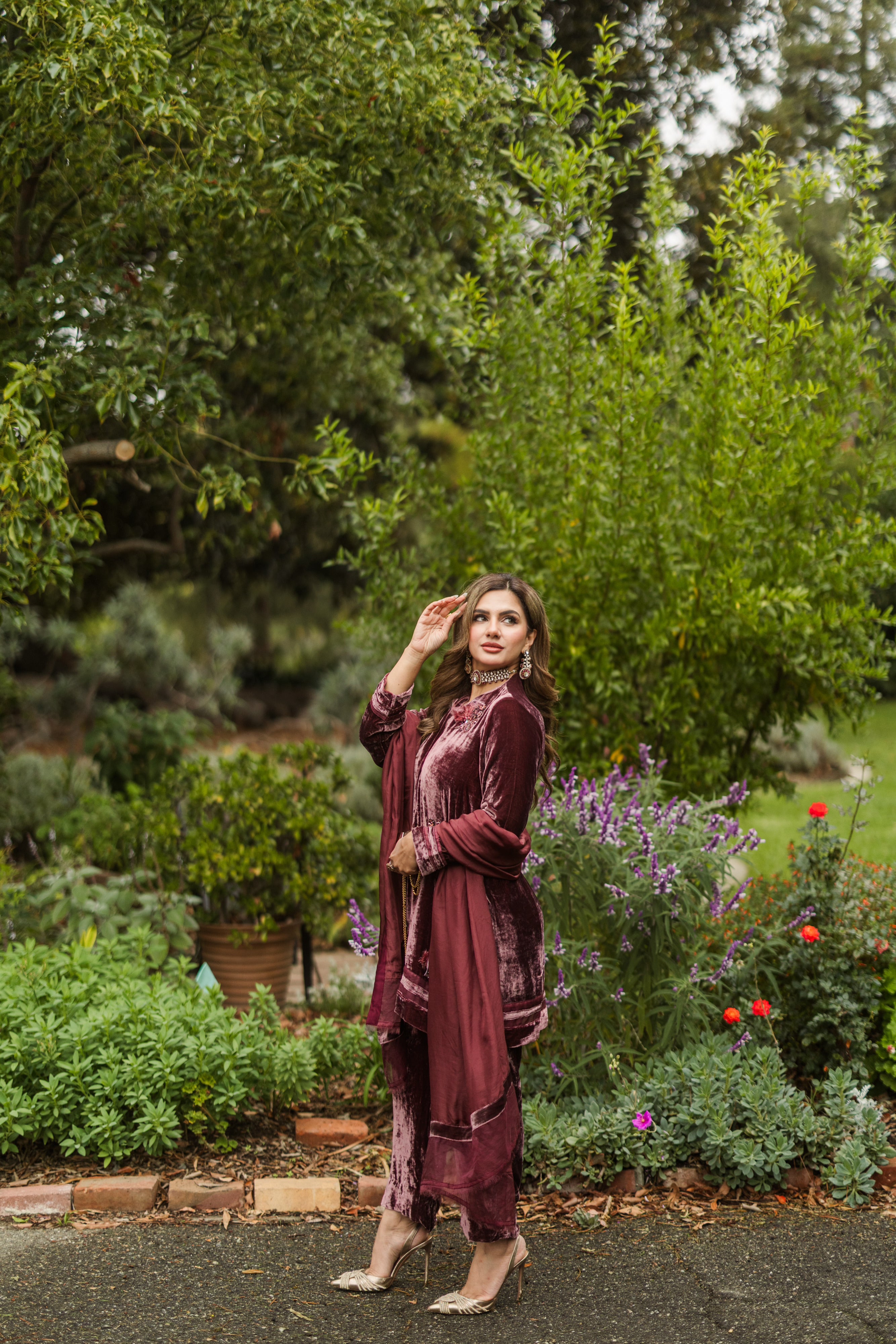 Mink Feather Co-ord Set (2-peice)