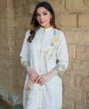 Chikankari Co-Ord Set - Ivory