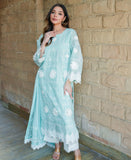 3d flower paper silk outfit