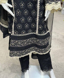 Black Chikankari