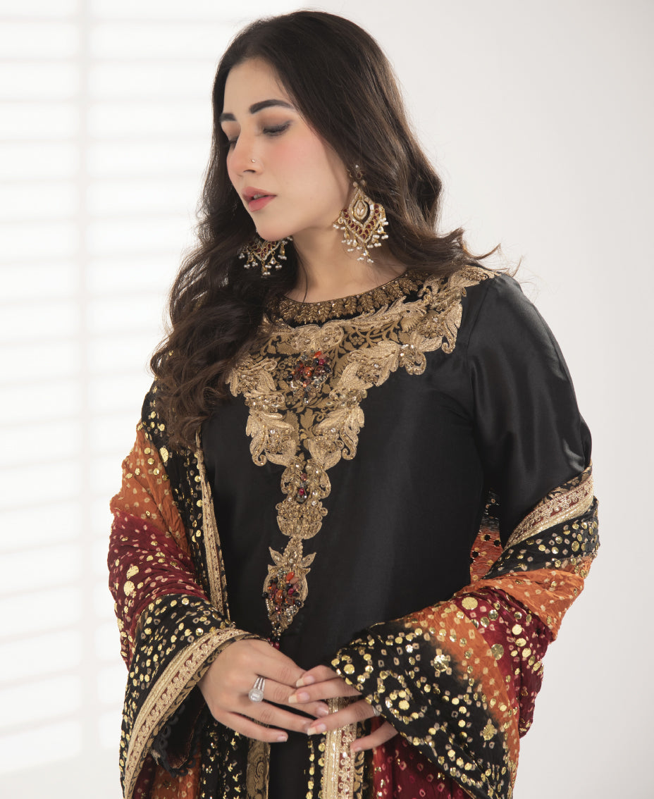 Noor-e-Chashm (Rawsilk Chunri Outfit)