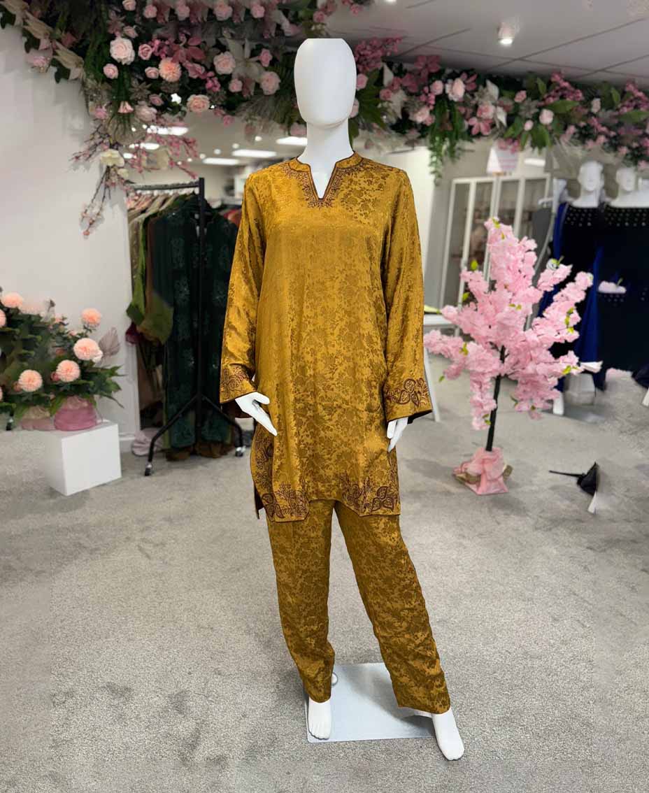 Embossed Silk Co-ord sets