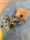 3d SKY BLUE BLOSSOM co-ord set