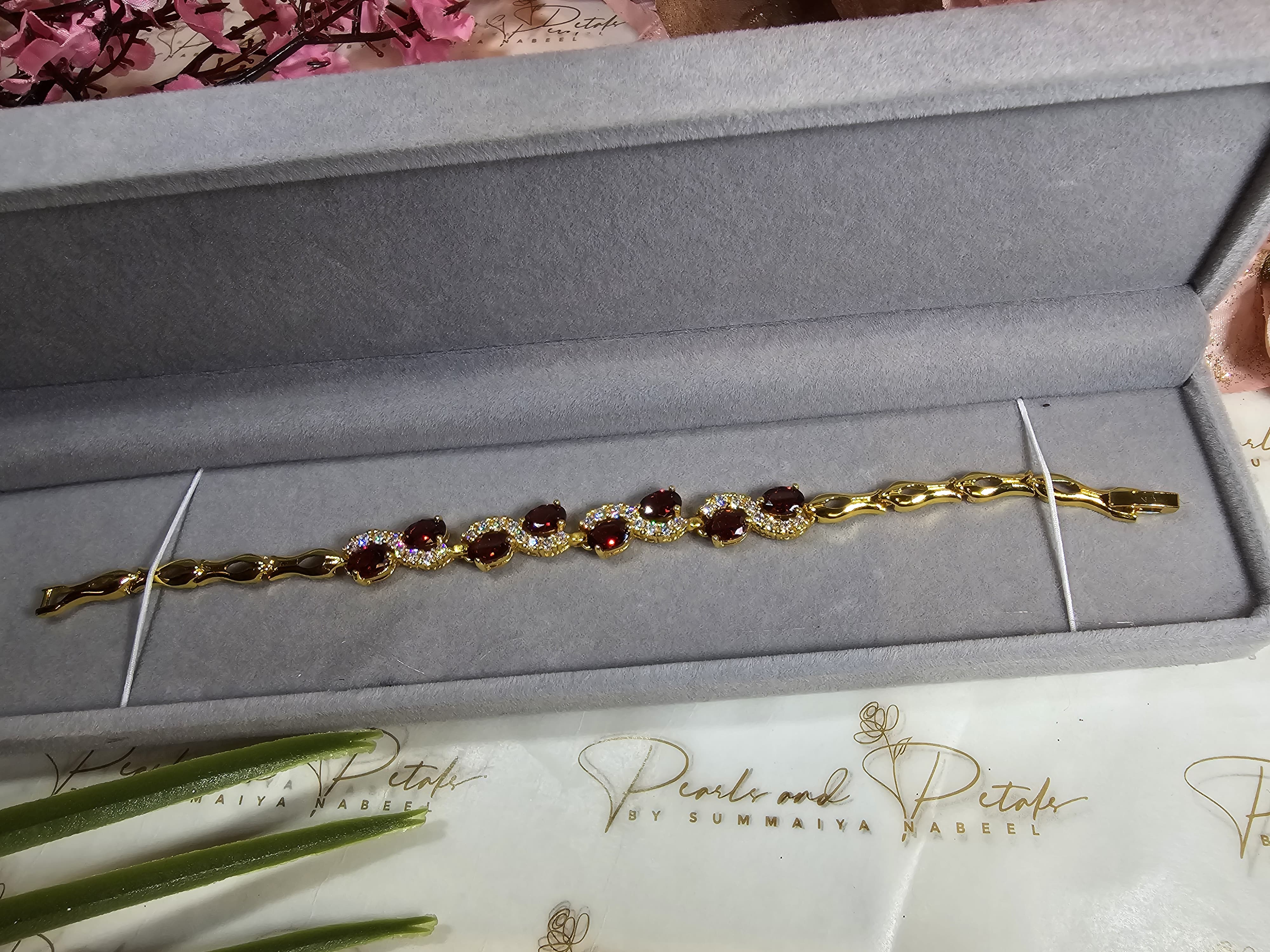 Garnet Bracelet