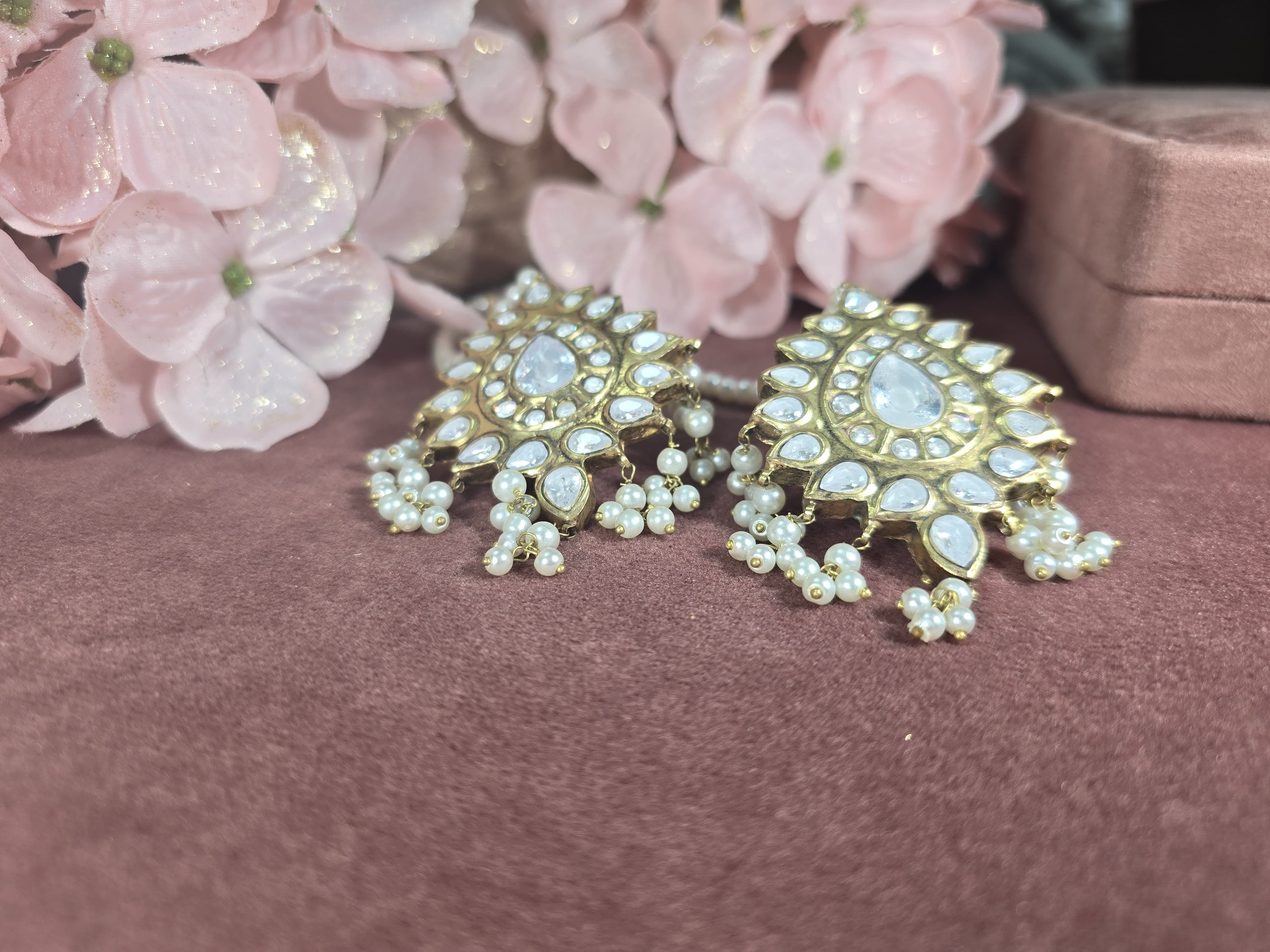 Zircon Frost Drop Earrings