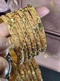 Golden Festivity Bangles