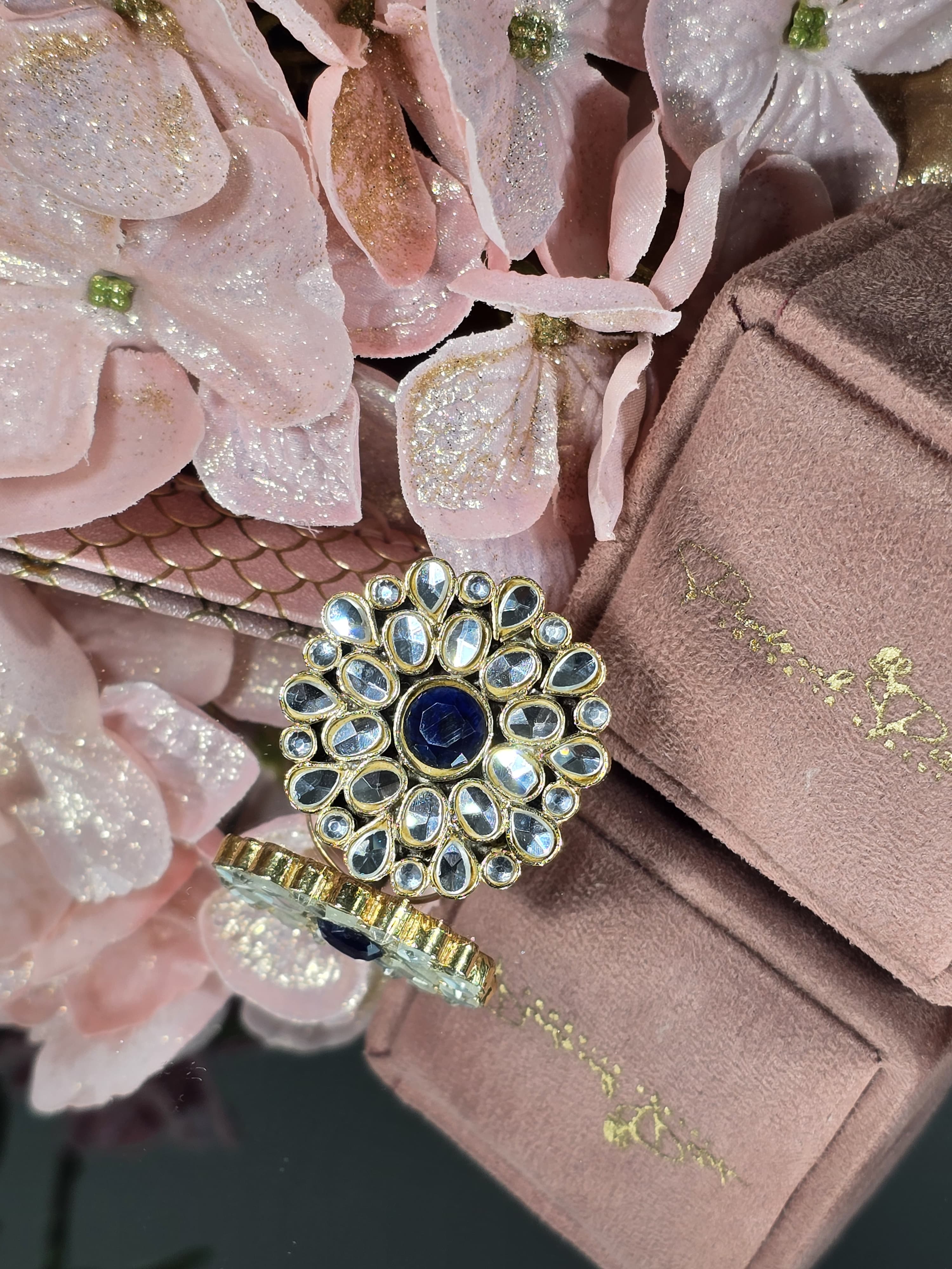 Sapphire Starlight Ring