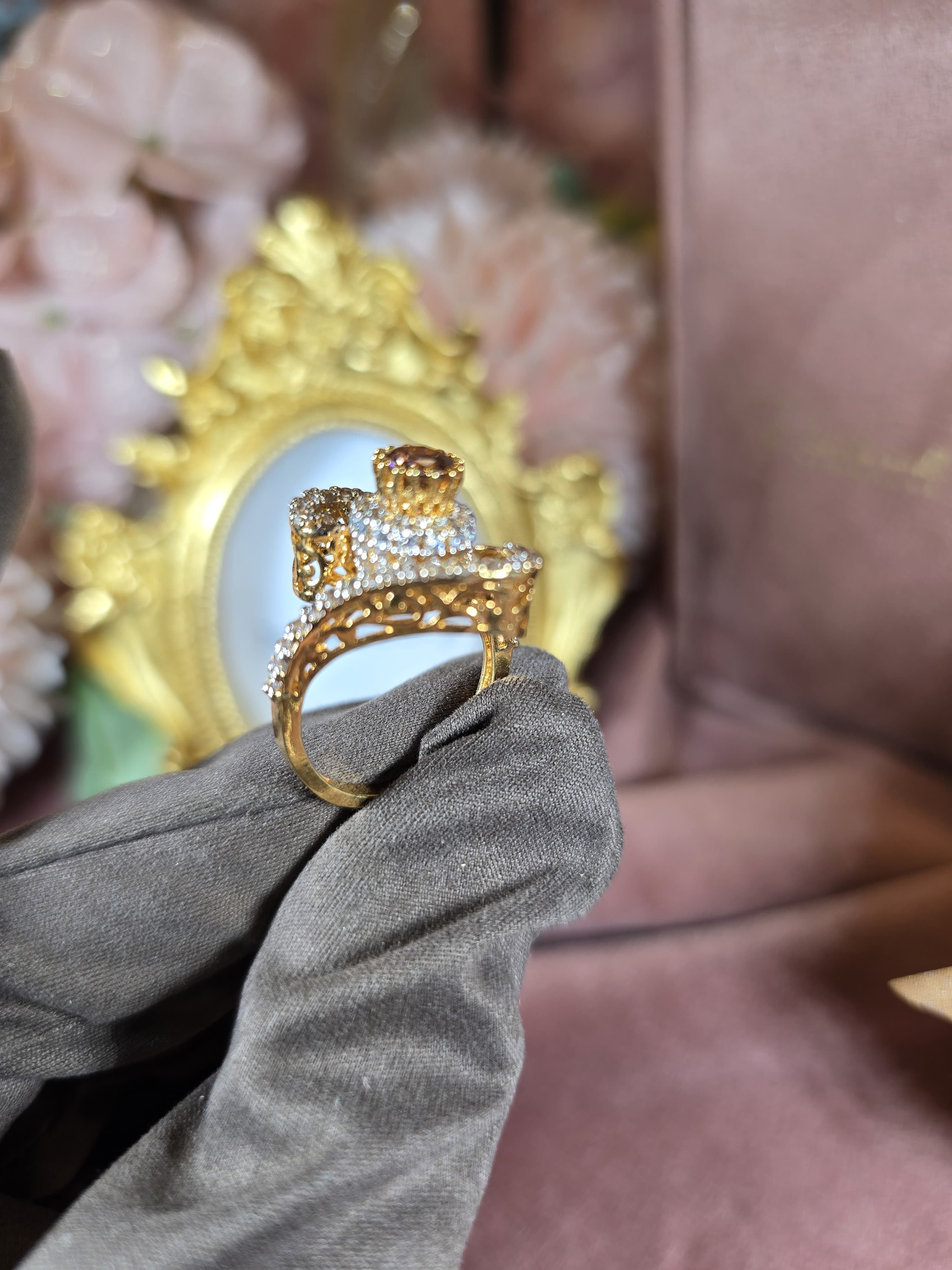 Regal Aurora Rings