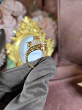 Regal Aurora Rings
