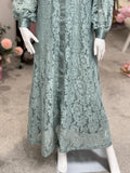 Sage Chantilly Dress