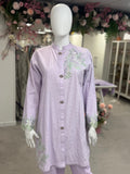 Lavender Luxe Chikankari