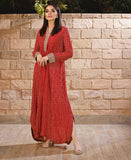 Red and Gold Kaftan