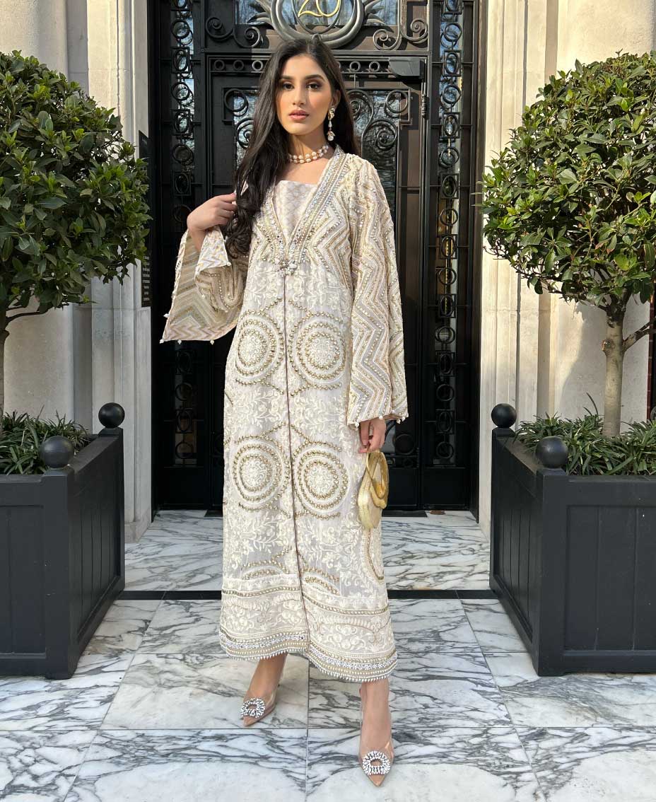 Pakistani Kaftan Dress | Pakistani Designer Brands