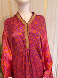 Amalfi Fuchsia Kaftan