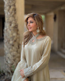 Ivory Gold (3 pc - Pure Raw Silk Outfit)