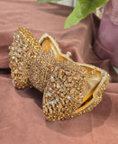 Gold Bow Clutch