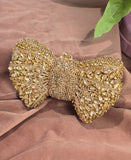 Gold Bow Clutch