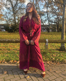 Pashmina Kaftan (Pink, Blue)