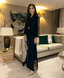 Teal Temptation Velvet kaftan