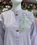 Chikankari Co-ord Set Lavender