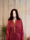 Amalfi Fuchsia Kaftan