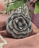 Black Rose Clutch