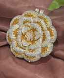 Gold Rose Clutch
