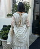 Noor e Aftab “three piece Sharara outfit “