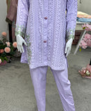 Chikankari Bloom Lavender