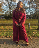 Pashmina Kaftan (Pink, Blue)