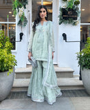 Nau-Bahar three piece Gharara