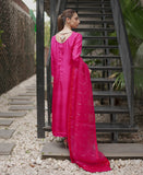 Fuscia Pink Rawsilk