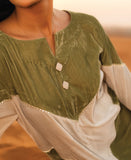 Sunset Sage Luxe Kaftan