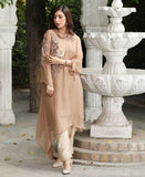 Latte Luxe (chiffon 2 piece festive outfit)