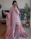 “Zari Gul” three piece Sharara outfit