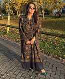 Pashmina Kaftan (Pink, Blue)