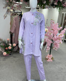 Chikankari Bloom Lavender