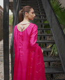 Fuscia Pink Rawsilk