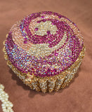 Cupcake Swarovski Clutch