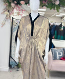 Gold Mirage Kaftan