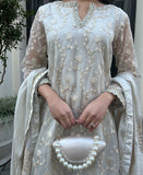 Noor e Aftab “three piece Sharara outfit “