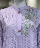 Chikankari Bloom Lavender