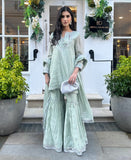 Nau-Bahar three piece Gharara