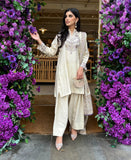 Mauve Mist -  Farshi shalwar