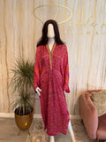 Amalfi Fuchsia Kaftan