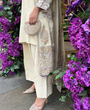 Mauve Mist -  Farshi shalwar