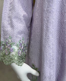 Chikankari Co-ord Set Lavender